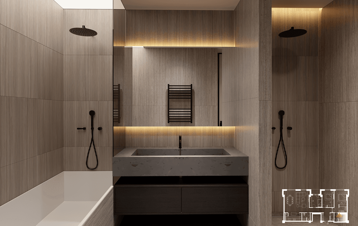 Type B bathroom