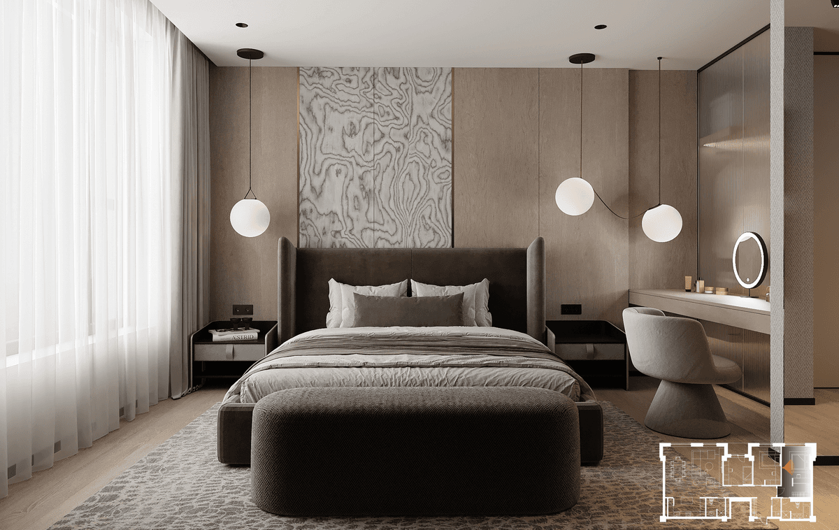 Type B bedroom
