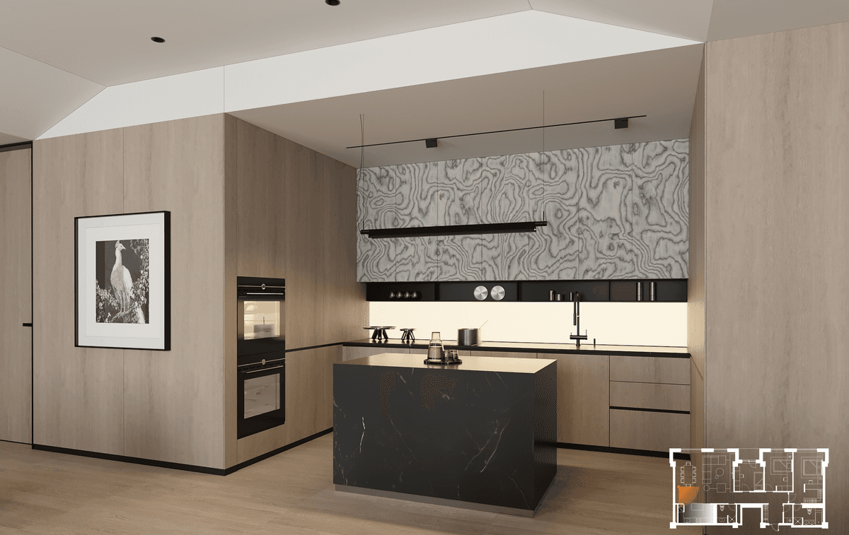 Type B kitchen